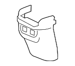 83450TGGA00ZA - Body: Rear Cover for Honda: Civic Image