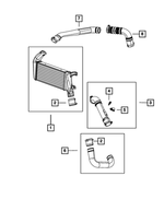 68004294AB - Cooling: Charge Air Cooler for Mopar Image
