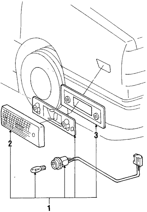 Side Marker Lamps for 1985 Toyota Corolla #1