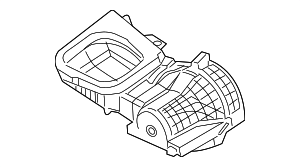 DCTI7 - HVAC: Motorcraft™ HVAC Air Inlet Housing for Ford Image
