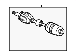 495002W400 - : Axle Assembly for Kia: Sorento Image