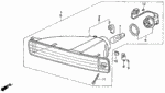 90102SA7003 - Electrical/Exhaust/Heater/Fuel: SCREW, TAPPING (5X16) for Acura Image