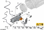 7149125856 - Engine Electrical System: Hex Nut for BMW Image