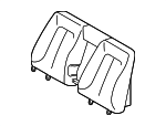 21592043309C09 - Body: Seat Back Assembly for Mercedes-Benz Image