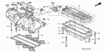 17100PR7A31 - Engine: MANIFOLD, IN. for Acura Image