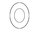 213543N120 - Engine: Timing Cover O-Ring for Hyundai Image