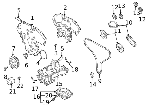 Engine Parts for 2015 INFINITI Q40 #13