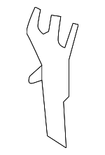 34526869997 - Brakes: 2017-2024 BMW - ABS Sensor Bracket for BMW: 530e, 530e xDrive, 530i, 530i xDrive, 540d xDrive, 540i, 540i xDrive, 550e xDrive, M5, M550i xDrive, M8, M8 Gran Coupe Image