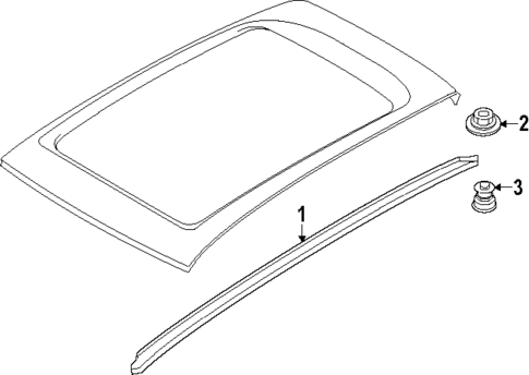 Exterior Trim - Roof for 2025 Porsche Cayenne #0