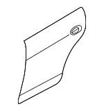 K2AA73031D - Body: Outer Panel for Kia: Sephia, Spectra Image