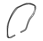 K2A173770A - Body: Surround Weather-strip for Kia: Sephia, Spectra Image