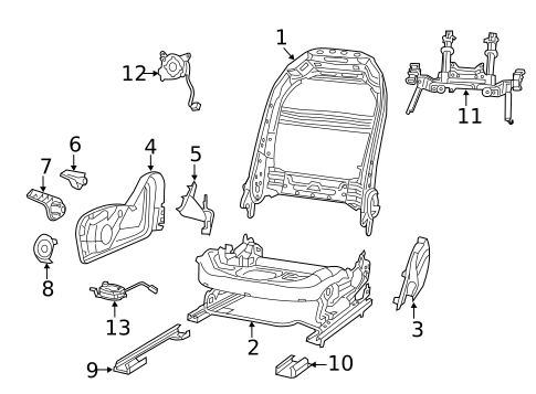 Tracks & Components for 2016 Chrysler 200 #2