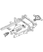 5114275AA - Propeller Shafts and U-Joints: Drive Shaft Yoke for Chrysler: Aspen | Dodge: Durango Image