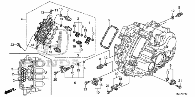 AT Sensor - Solenoid - Secondary Body (6AT) for 2019 Honda Ridgeline #0