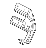 39111TG7A10 - : Radio Chassis Bracket for Honda: Pilot, Ridgeline Image