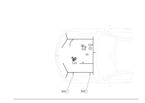 Engine Cable Harness, Body Mounted for 2016 Mercedes-Benz S550e #0