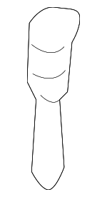 11610308 - Body: Latch Pin for Chevrolet: Venture | Oldsmobile: Silhouette | Pontiac: Montana, Trans Sport Image