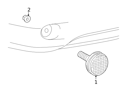 Rear Reflector for 2009 Toyota Corolla #0