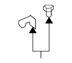 8916022000 - Body: Seat Cushion Grommet for Hyundai: Accent, Azera, Elantra, Sonata, Tiburon, XG350 Image