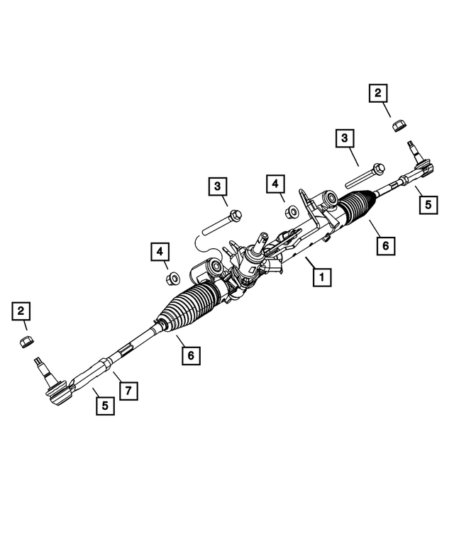 4584569AF - Steering: Rack And Pinion Gear for Mopar Image