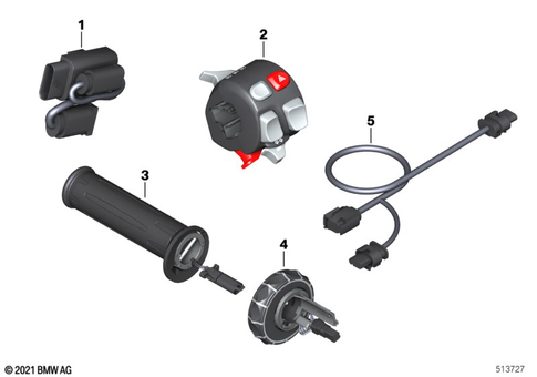 Switch for 2010 BMW-Motorrad K 1600 GTL #2