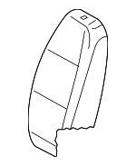 1K5881776AN - Body: Seat Back Pad for Volkswagen: Jetta Image