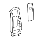 Upper Center Pillar Trim