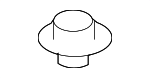 9095008004 - Body: Body A-Pillar Trim Panel Clip for Lexus Image