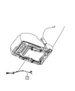 68210400AA - Electrical: Seat Cushion Wiring, Right for Mopar Image