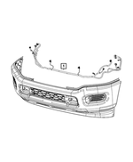 68377334AD - Electrical: Front Fascia Wiring for Mopar Image