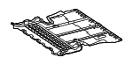 2975205200 - Body: Center Shield for Mercedes-Benz Image