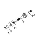 68056415AA - TR6060; 6-Speed; Manual Transmission: Input Shaft Seal for Mopar Image