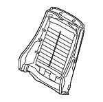 52107414584 - Body: Seat Back Frame for BMW Image