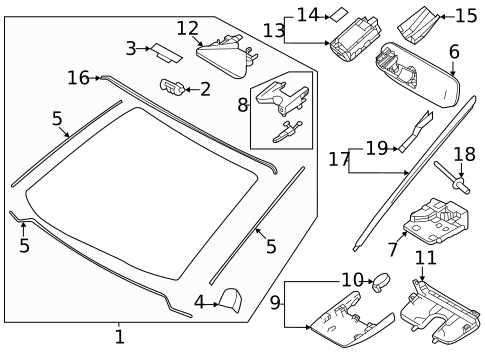 Sensors for 2025 Lexus TX350 #0