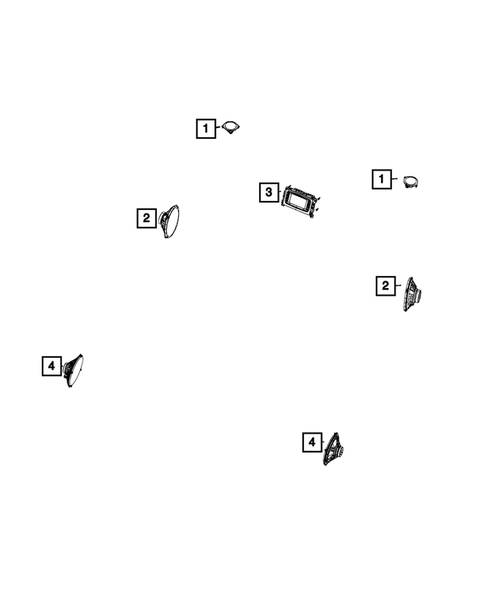 Radio, Antenna, Speakers, DVD and Video systems for 2017 Chrysler Pacifica #12