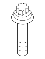 32306778609 - Steering: Lower Shaft Bolt for BMW Image