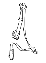 K2DJ5763096 - : Belt &amp; Retractor for Kia Image