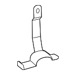 2045242640 - Body: Rear Shield Bracket for Mercedes-Benz Image