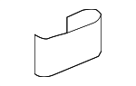 10345696 - Body: Reinforced Beam Reinforcement for Cadillac: XLR | Chevrolet: Corvette Image