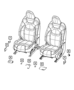 68410456AC - Electrical: Heated Seat Module for Jeep: Cherokee Image
