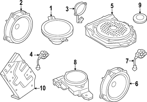 Antenna & Radio for 2019 Genesis G70 #1
