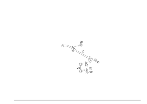 Rear Torsion Bar-Standard Spring Suspension for 2010 Mercedes-Benz GL550 #0