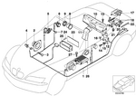 65136902837 - : Sub-Woofer Box Speaker for BMW Image