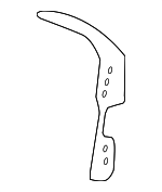 1Y0821709A - Body: Inner Pillar Protector for Volkswagen: Beetle Image