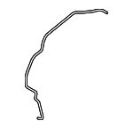 9J70031047 - Body: Washer Hose for Genesis: Electrified G80, G70, G80, G90, GV60, GV80, GV80 Coupe | Hyundai: Accent, Azera, Elantra, Elantra Coupe, Elantra GT, Elantra N, Entourage, Equus, Genesis, Genesis Coupe, Ioniq, Ioniq 5, Ioniq 6, Kona, Kona Electric, Kona N, Palisade, Santa Cruz, Santa Fe, Santa Fe Sport, Santa Fe XL, Scoupe, Sonata, Tiburon, Tucson, Veloster, Veloster N, Venue, Veracruz Image