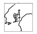 98610G3100 - Body: Washer Reservoir for Hyundai: Elantra GT Image