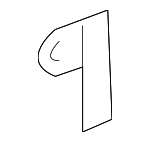 B03858866A - Body: Lock Clip for Mazda: 626, CX-7, CX-9, Millenia, MPV Image