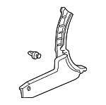 83111S2AA00ZA - Body: Cowl Trim for Honda: S2000 Image