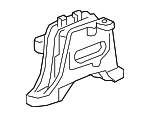 26504923 - Engine: Trans Mount for GM Image
