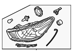 92101H9000 - : Headlamp Assembly for Kia: Rio Image